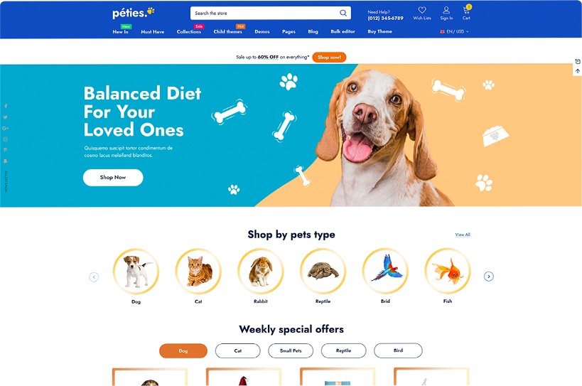 Insame Shopify Landing Page