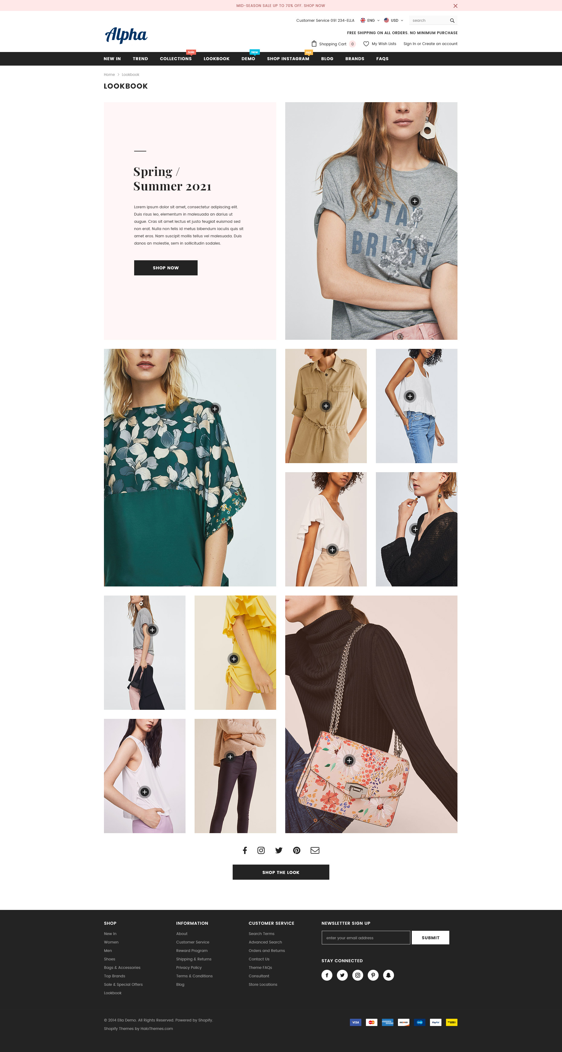 Insame Other Page - Lookbook