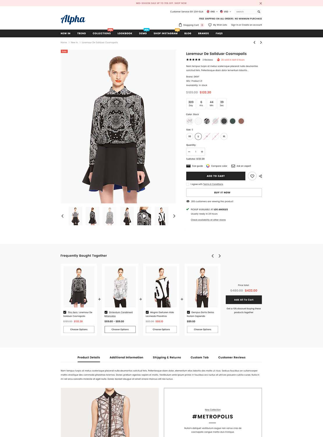 Insame Product Page - Default